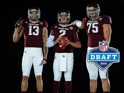 Three Aggies Expected in NFL First Round