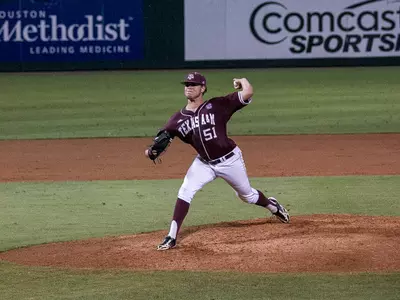 Aggies Ride Stubblefield?s Complete Game To 3-2 Win Over Texas