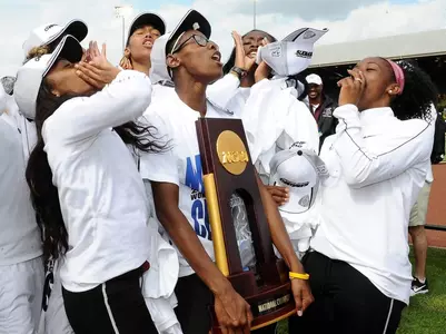NCAA Outdoor national championship for Aggie women, A&M men third