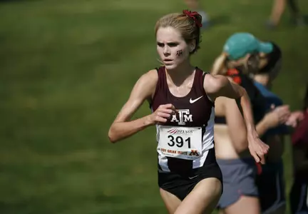 A&M's Karis Jochen places 8th to lead Aggies in Roy Griak Invite