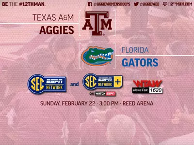 No. 15 Women Host Florida For BTHO Breast Cancer Sunday