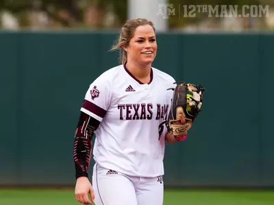 #23 Softball Splits Games on Second Day of Aggie Classic