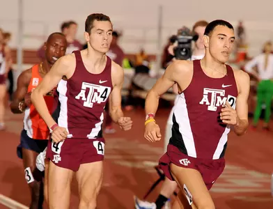 Three school record, trio of meet records highlight Aggie Invite