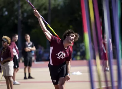 A&M throwers produce collegiate leading marks at Baldy Castillo