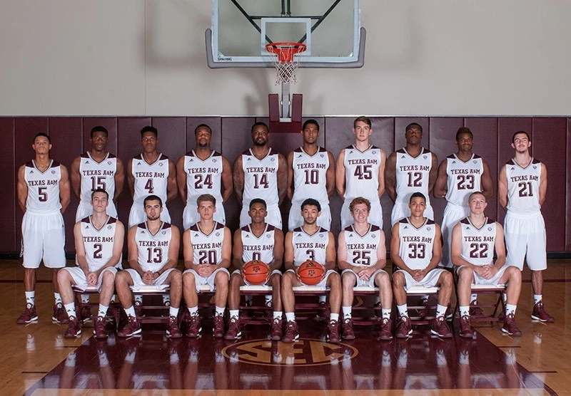 Men's Basketball Team Photo 2014-15