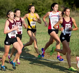 Aggie women trio cross country