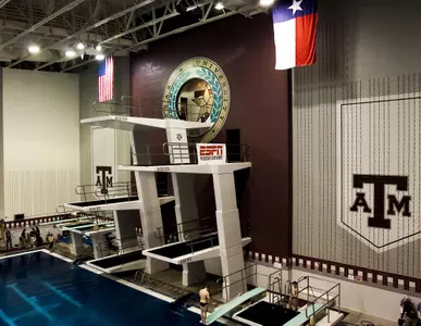 TAMU student rec dive well