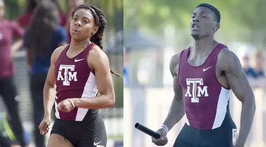 SEC honor - Fred Kerley - Briyahna Desrosiers