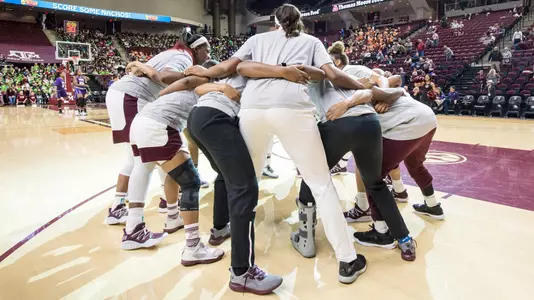 pregame huddle