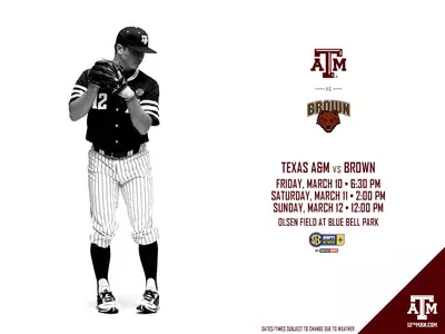 Baseball Game Preview Brown