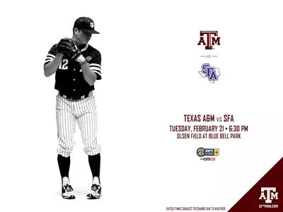 Baseball Game Preview SFA