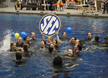 SEC Champs in pool