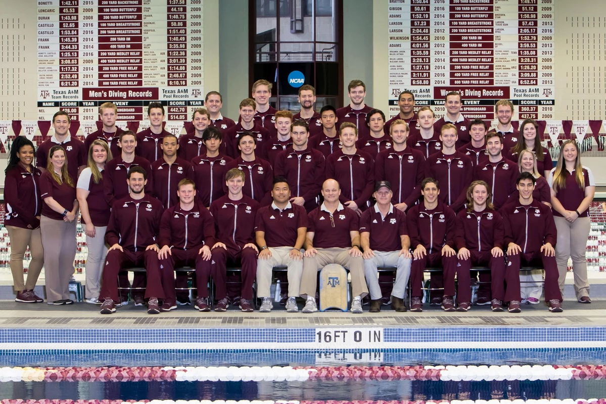 2016-17 Men's Swim & Dive Team