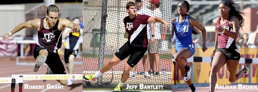 SEC honors - 2017 outdoor trio