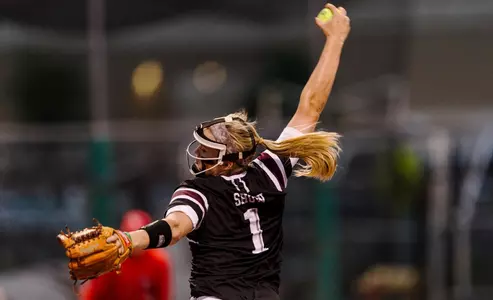 Samantha Show Pitching vs. UGA