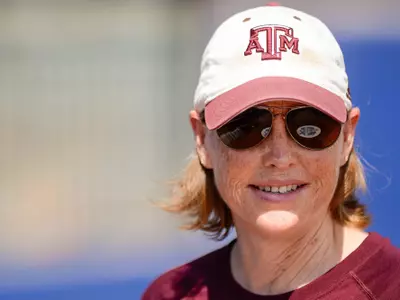 Jo Evans at WCWS