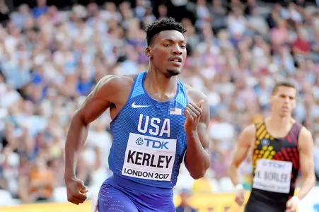 Fred Kerley - WC17 400m prelim