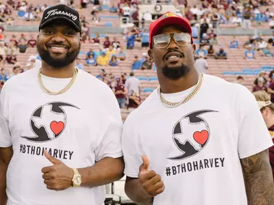 Von Miller and Tony Jerod Eddie