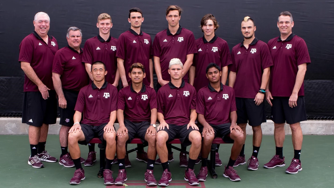 Texas A&M Tennis Team Photo