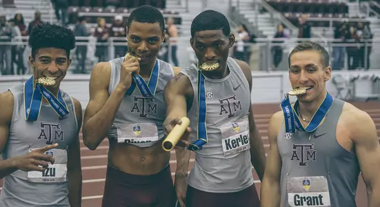 Aggie men 4x400 SEC record 2018