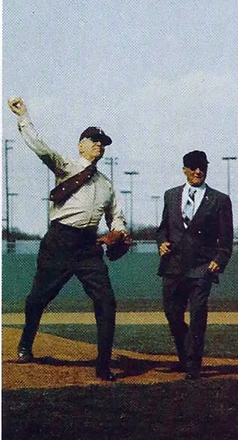 Mr. Olsen - First Pitch - Olsen Field