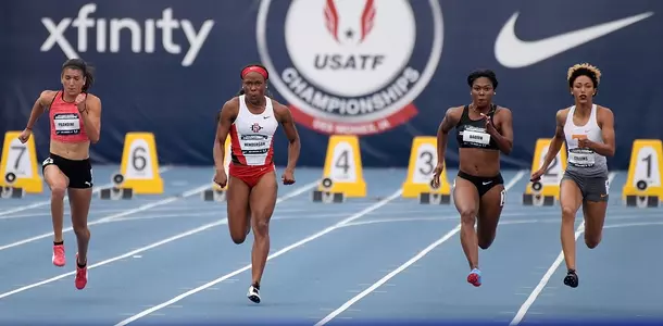 Aaliyah Brown - USATF 100m