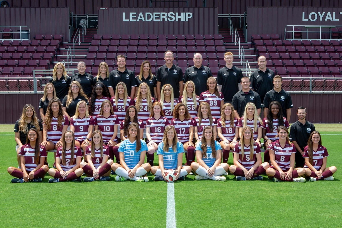 Texas A&M Soccer - 2018 Team Photo