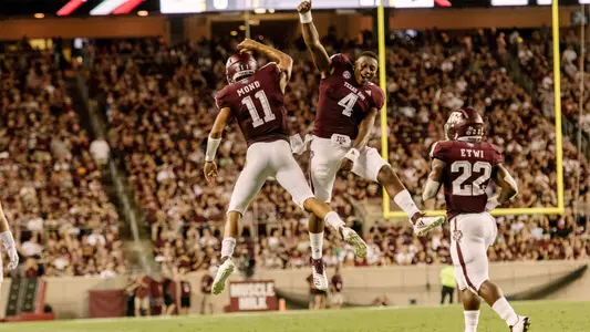 Kellen Mond and James Foster