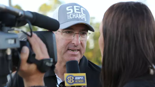 Coach Guerrieri at SEC Championship