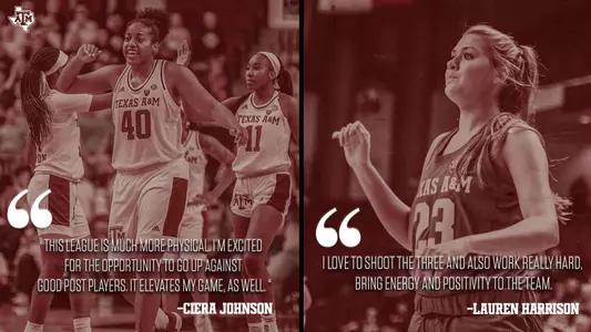 Ciera Johnson & Lauren Harrison