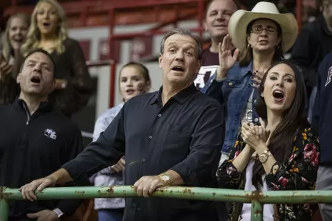 HOUSTON, TX - DECEMBER 23, 2019 - Football Bowl Rodeo in Houston, TX. Photo By Craig Bisacre/Texas A&M Athletics