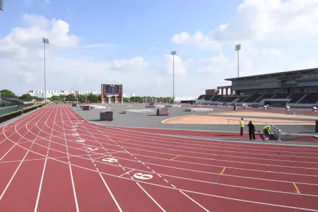 COLLEGE STATION, TX - APRIL 05, 2019 - Facility Photos of EB Cushing Stadium in College Station, TX. Photo By Errol Anderson for Texas A&M Athletics