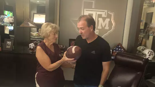 Jimbo Fisher and Mom