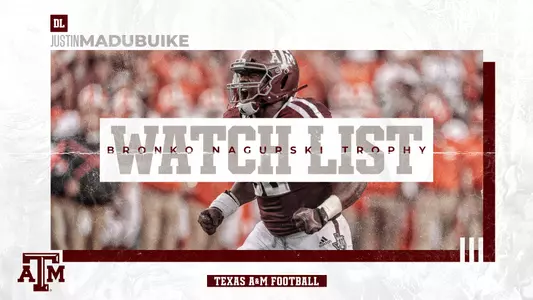 Justin Madubuike Nagurski Award Watch List