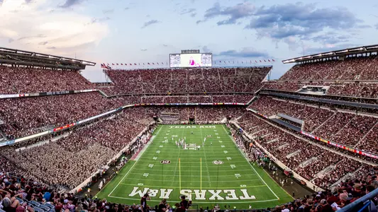 Kyle Field Pano vs. Texas State