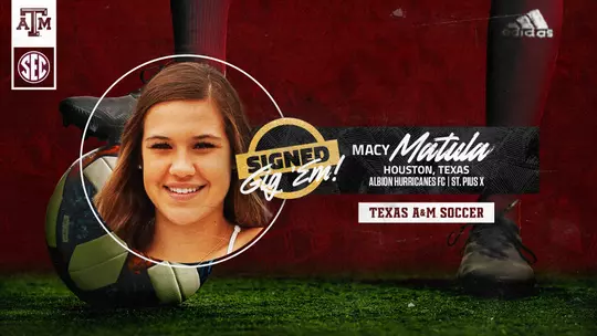 Macy Matula National Signing Day 2020