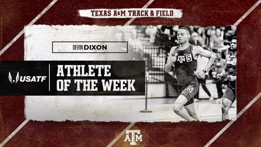 Dixon - USATF Athlete of the Week