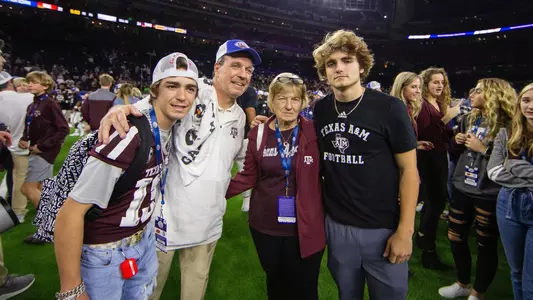 Fisher Family at Texas Bowl