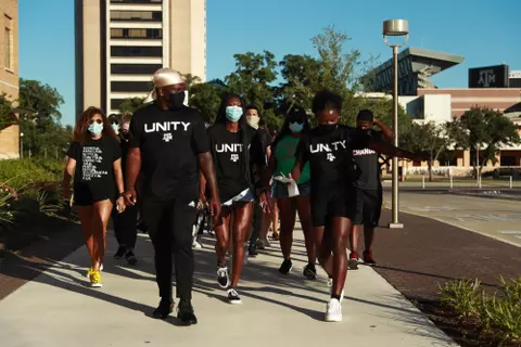 Student Athlete Unity Walk