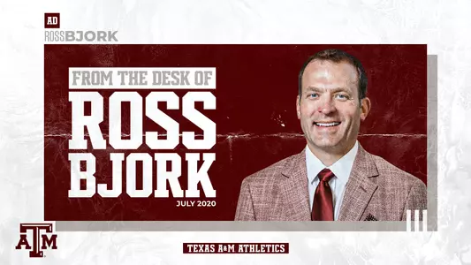 Ross Bjork Message Header July 2020