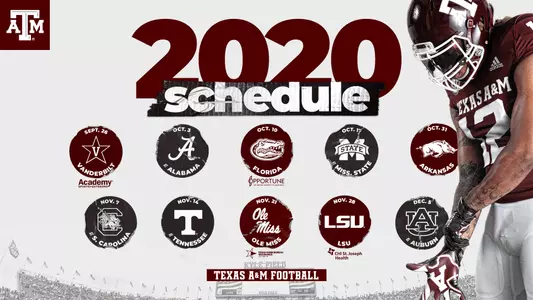 2020 Football Schedule Graphic
