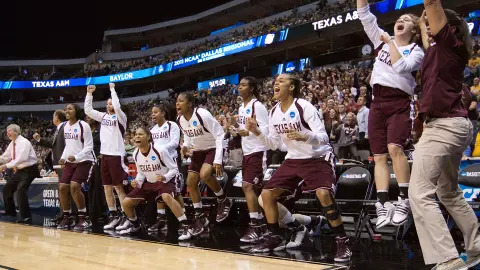2011 Baylor Bench Celebration