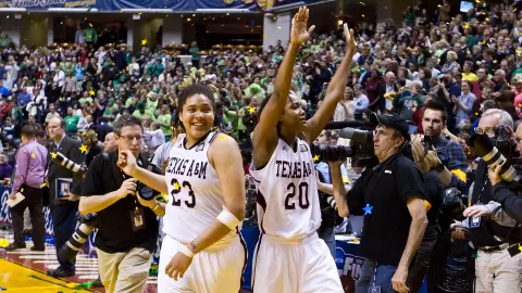 2011 National Championship Tyra White Danielle adams