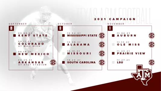 2021 Football Schedule Graphic