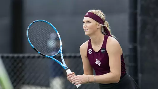 COLLEGE STATION, TX - 20210327 - Texas A&M Aggies Women's Tennis vs. LSU Tigers
