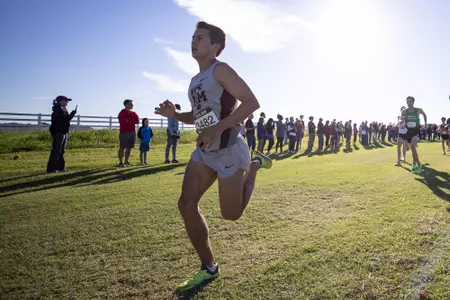 COLLEGE STATION, TX - 20211016 - Texas A&M Aggies Cross Country vs. Texas A&M Aggies