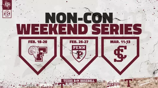 2022 baseball non-conference weekend opponents