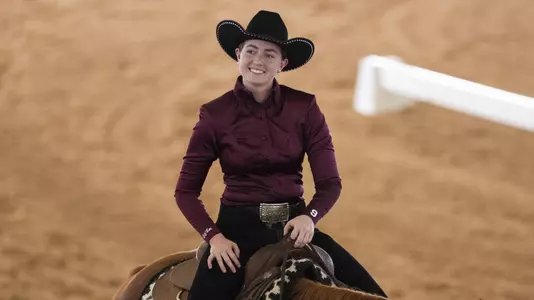 COLLEGE STATION, TX - 20210917 - during the Equestrian maroon and white game