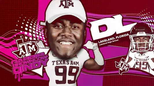 2022 National Signing Day Caricature Graphic - Gabriel Brownlow Dindy