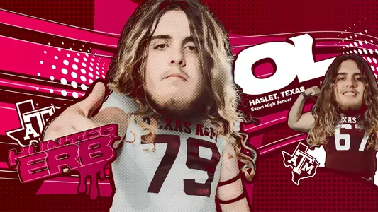 2022 National Signing Day Caricature Graphic - Hunter Erb